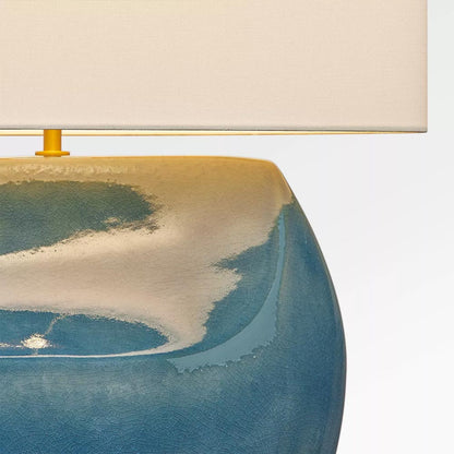 Pente Table Lamp in Detail.
