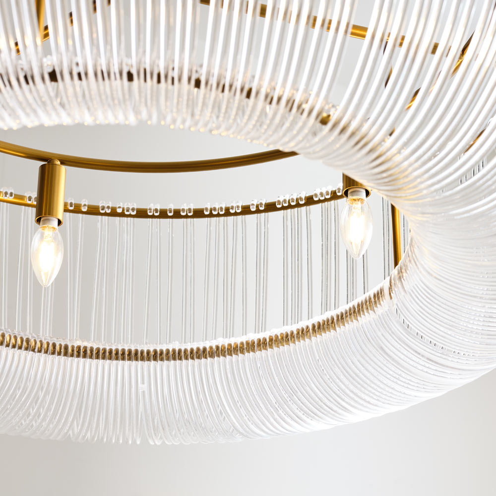 Pierce Pendant Light in Detail.