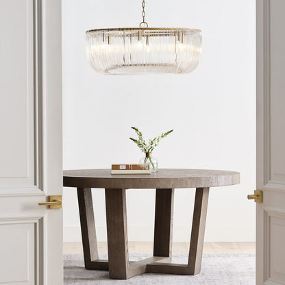 Pierce Pendant Light in living room.