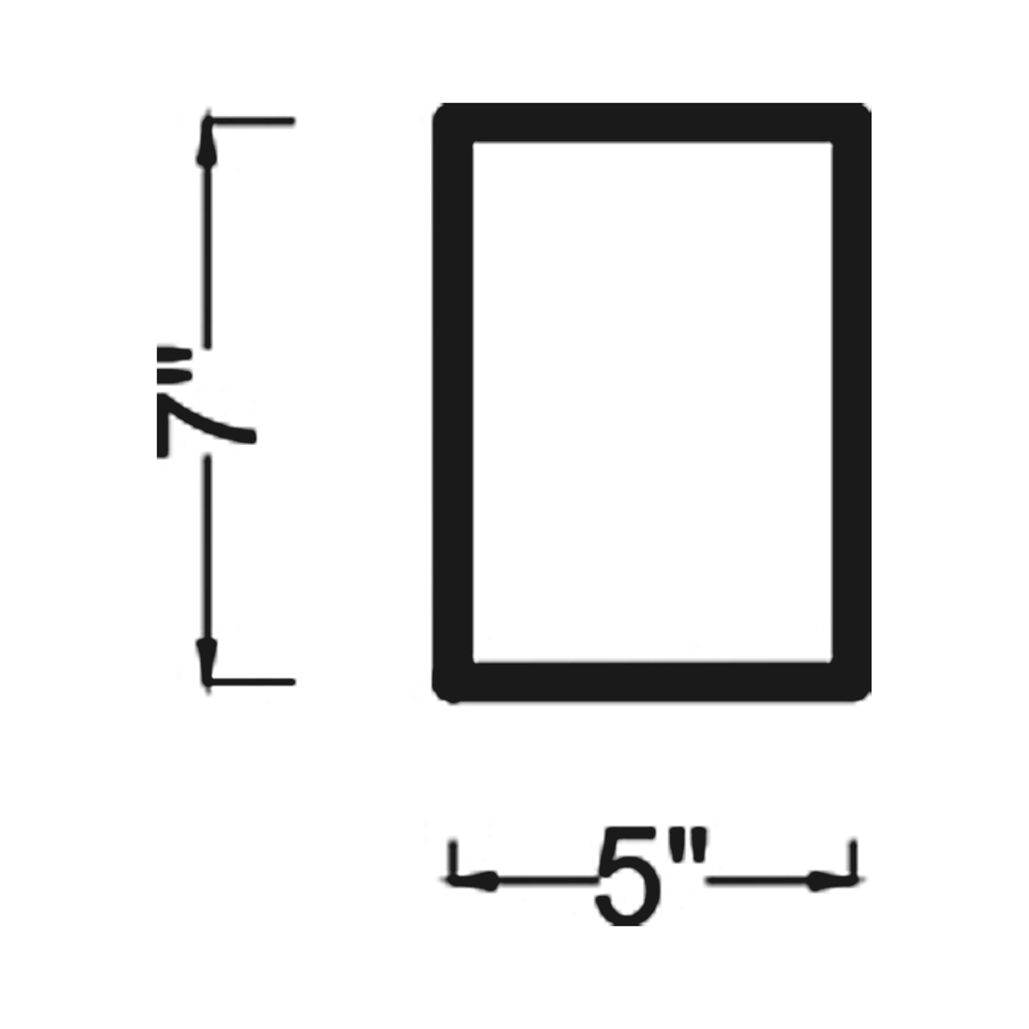 Pohl Outdoor Wall Light - line drawing.