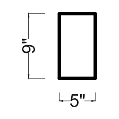 Pohl Outdoor Wall Light - line drawing.
