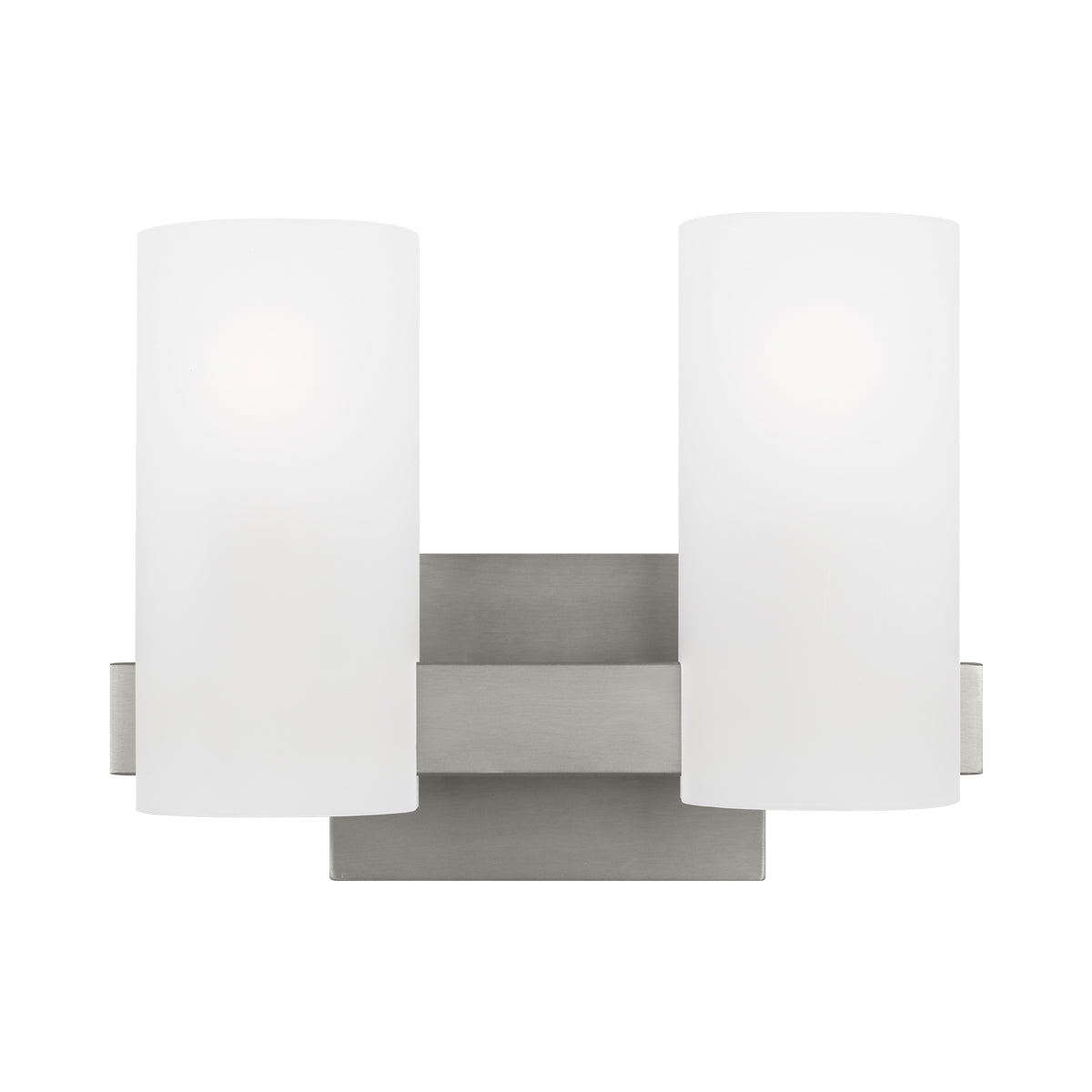 Rhode Bath Vanity Light in Brushed Steel (Medium).