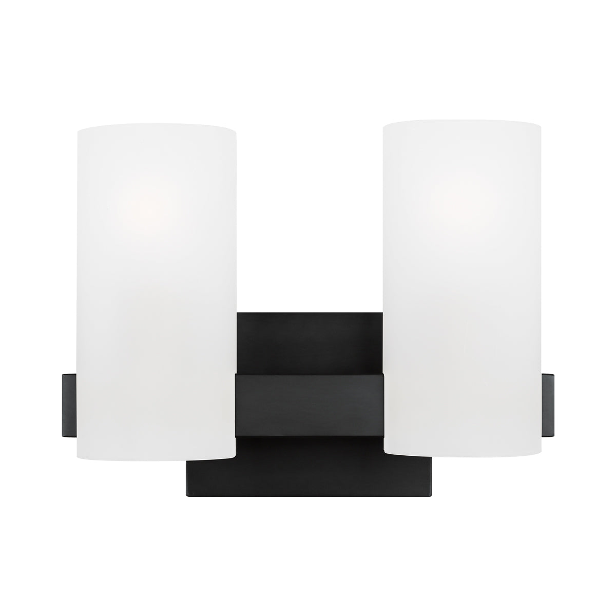 Rhode Bath Vanity Light in Midnight Black (Medium).