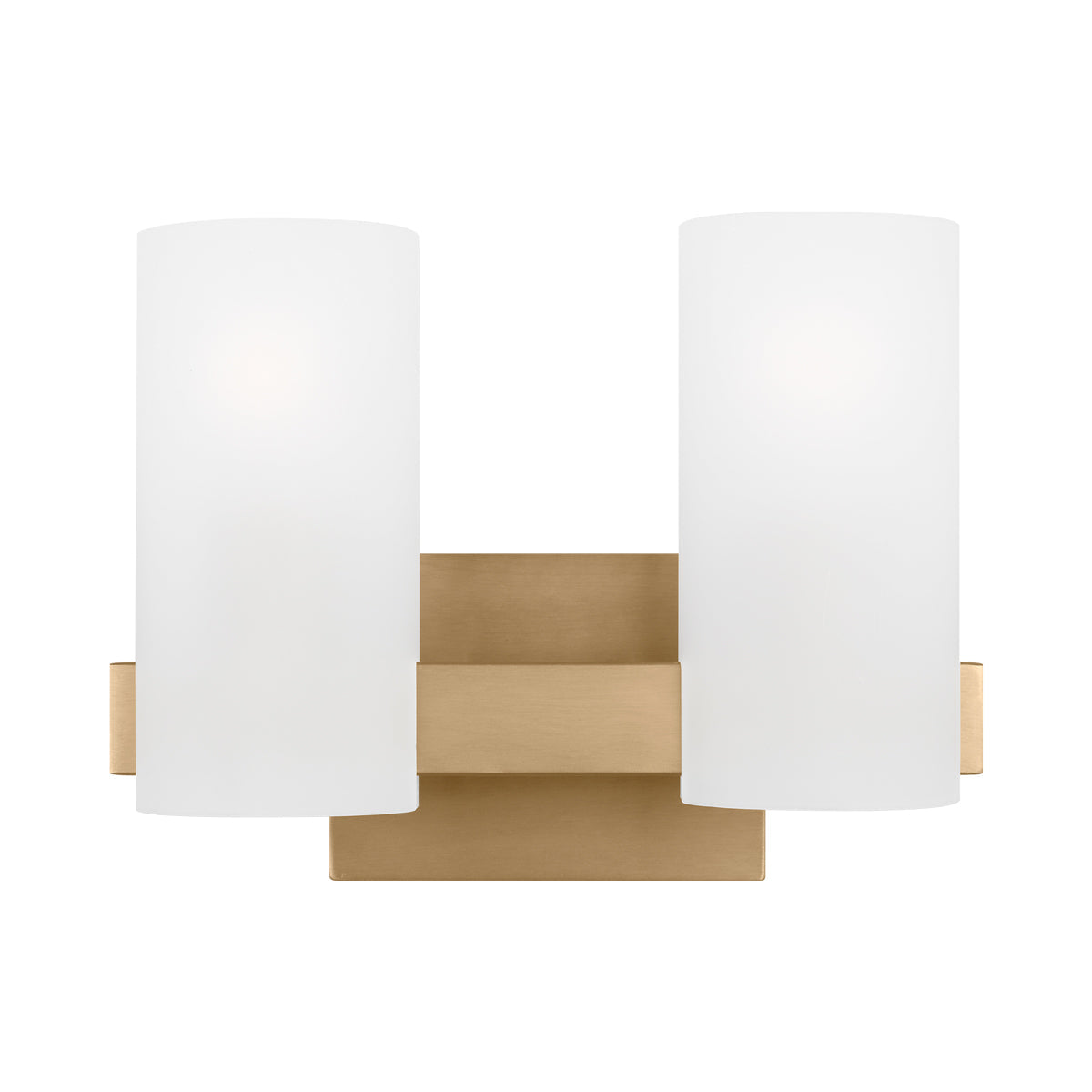 Rhode Bath Vanity Light in Satin Brass (Medium).