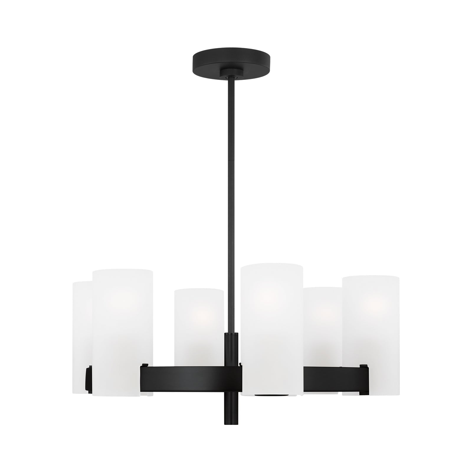 Rhode Chandelier in Midnight Black (Medium).