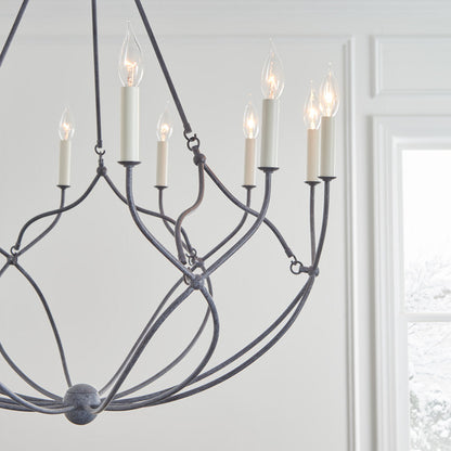 Richmond Chandelier in Detail.