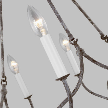 Richmond Chandelier in Detail.