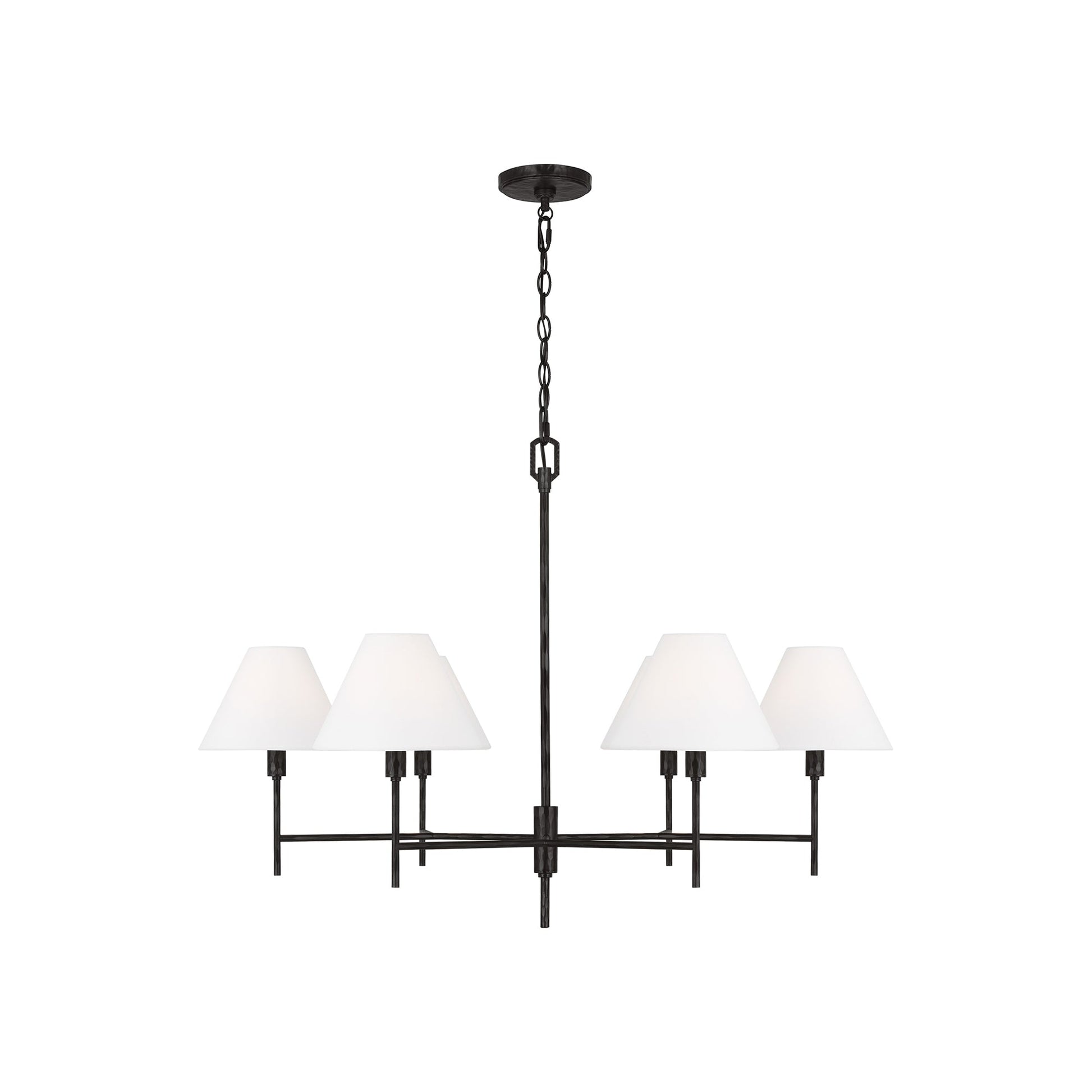 Ridgewood Chandelier in Aged Iron (Large).