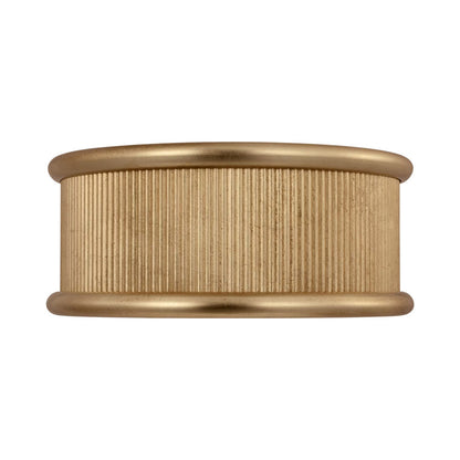 Ritz Drum Flush Mount Ceiling Light in Gild (14-Inch).
