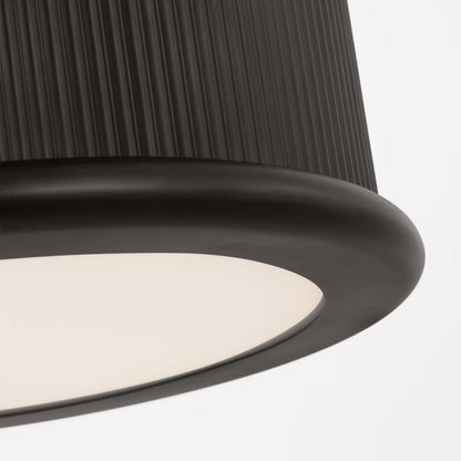 Ritz Drum Flush Mount Ceiling Light in Detail.