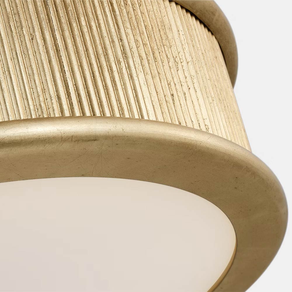 Ritz Drum Flush Mount Ceiling Light in Detail.