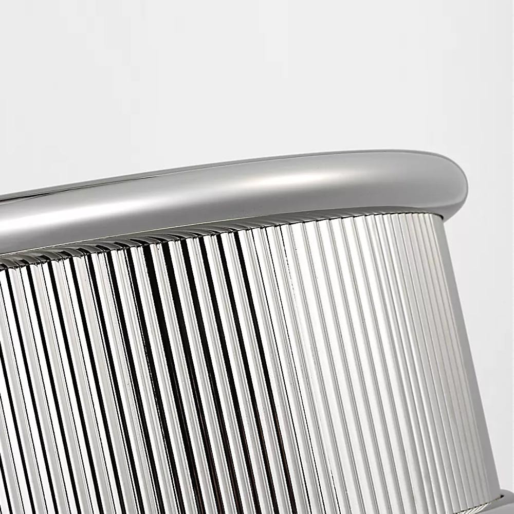 Ritz Drum Flush Mount Ceiling Light in Detail.