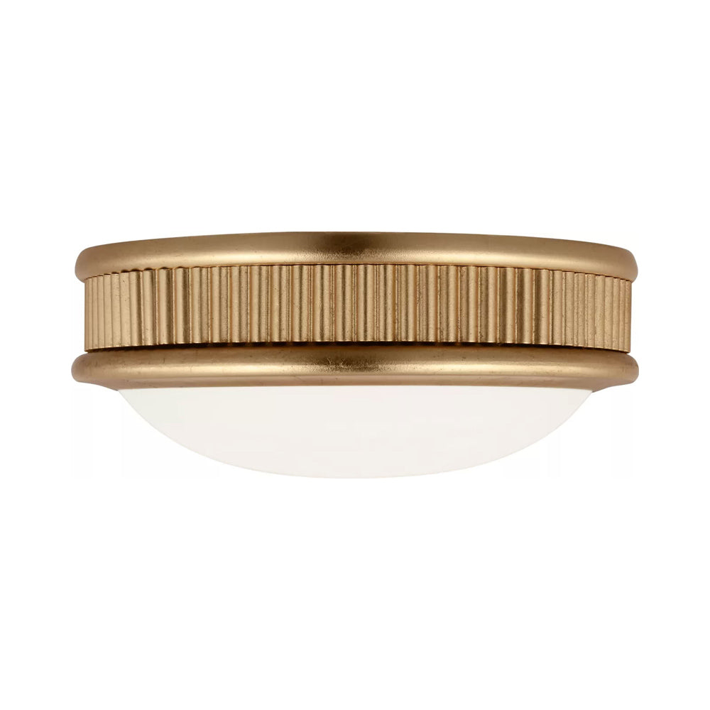 Ritz LED Flush Mount Ceiling Light in Gild (8-Inch).