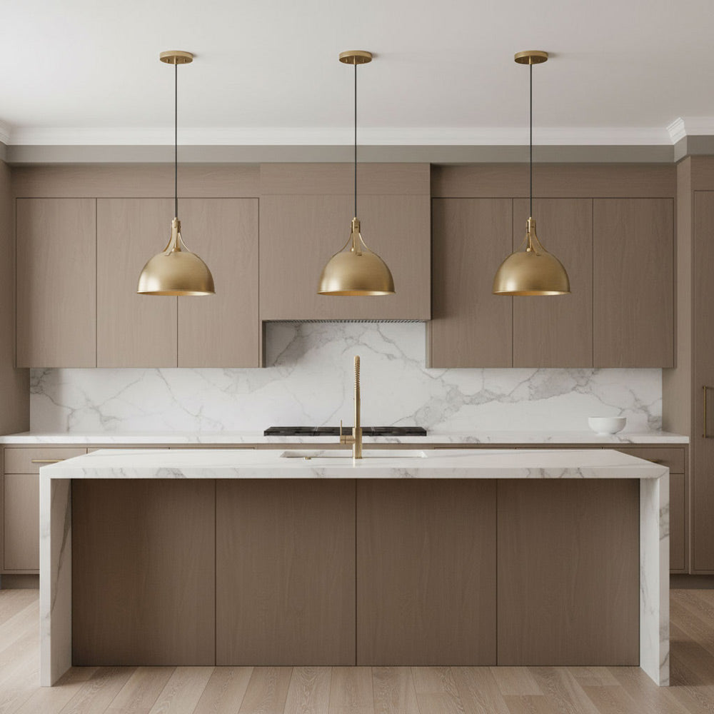 Rockland Pendant Light in kitchen.