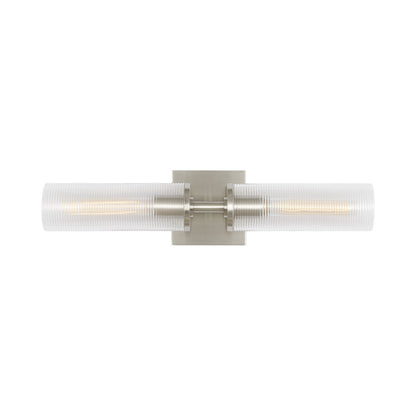 Sarita Wall Light in Brushed Nickel (2-Light).
