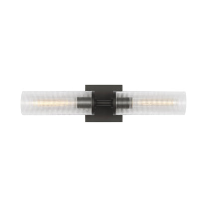 Sarita Wall Light in Midnight Black (2-Light).