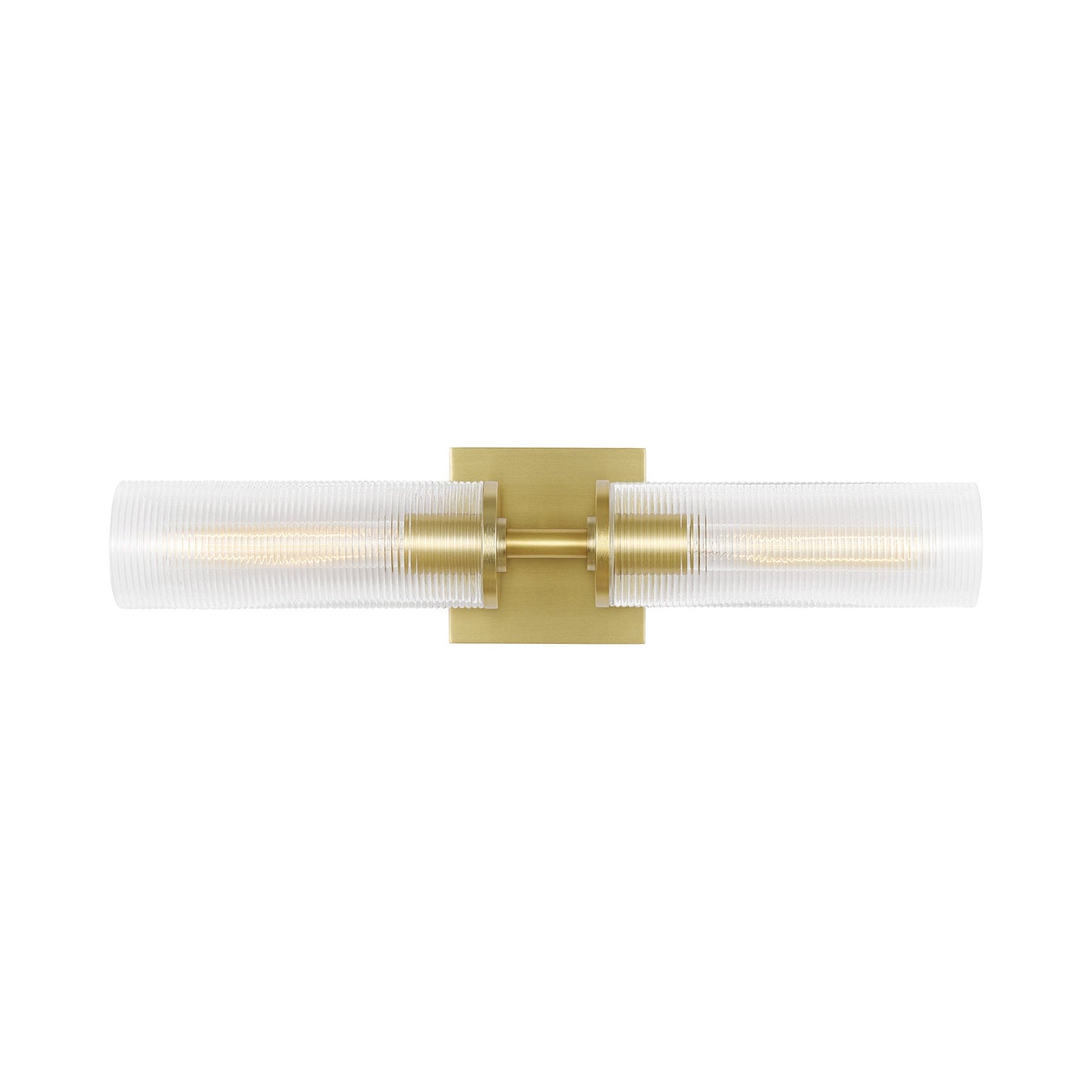 Sarita Wall Light in Satin Brass (2-Light).