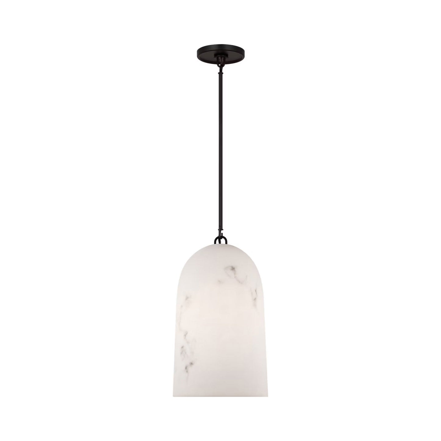 Savina Pendant Light in Aged Iron (10-Inch).