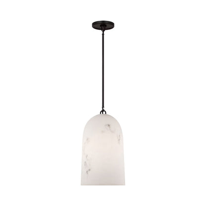 Savina Pendant Light in Aged Iron (10-Inch).