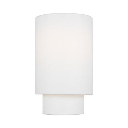 Sawyer Bath Wall Light in Polished Nickel.