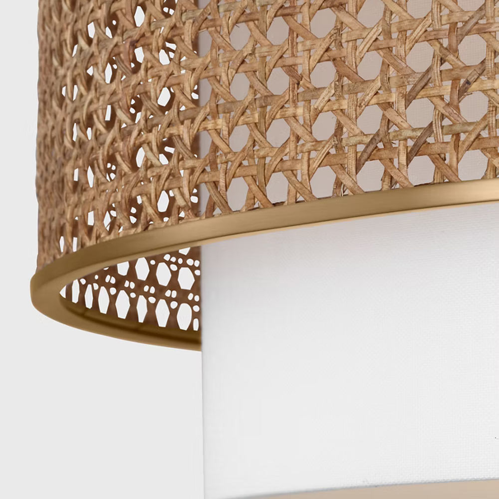 Sawyer Flush Mount Ceiling Light in Detail.