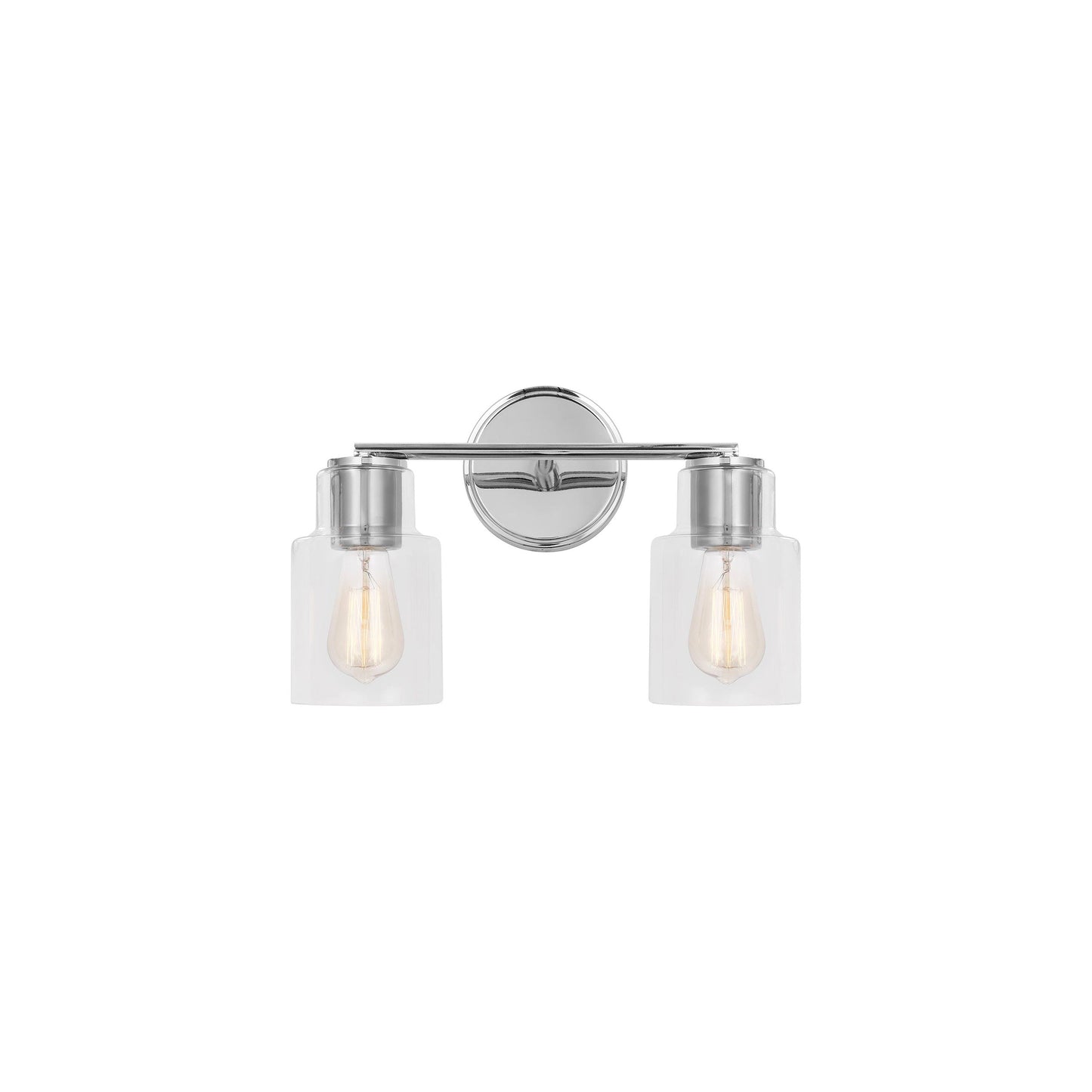 Sayward Bath Vanity Light in Chrome (2-Light).