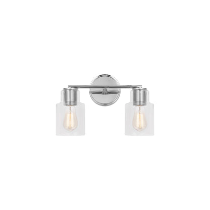 Sayward Bath Vanity Light in Chrome (2-Light).