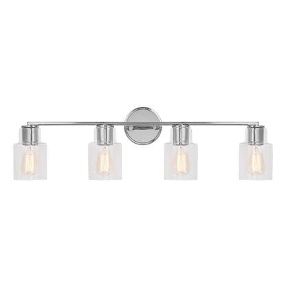 Sayward Bath Vanity Light in Chrome (4-Light).