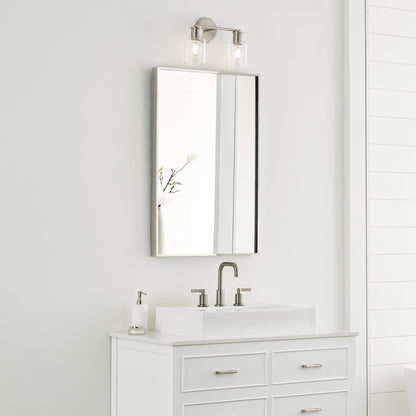 Sayward Bath Vanity Light in bathroom.