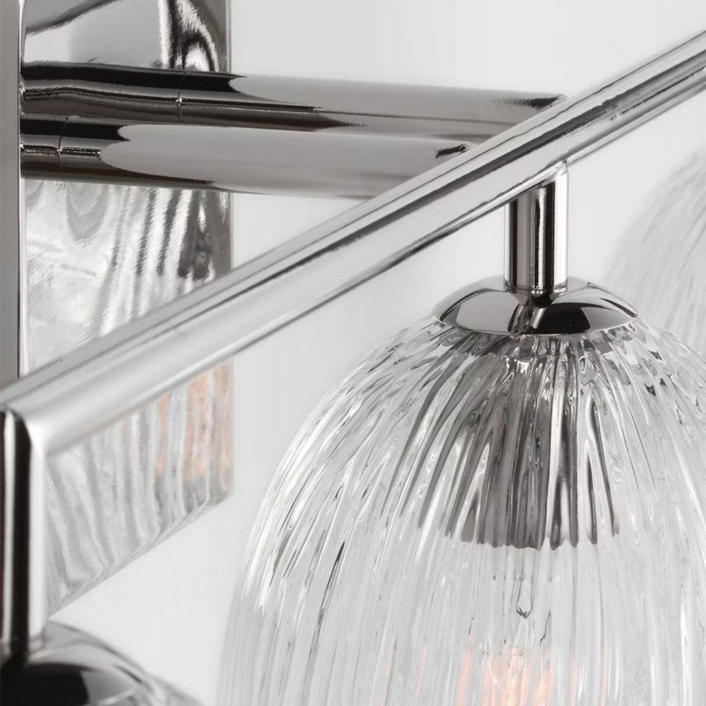 Serafina Bath Vanity Light in Detail.
