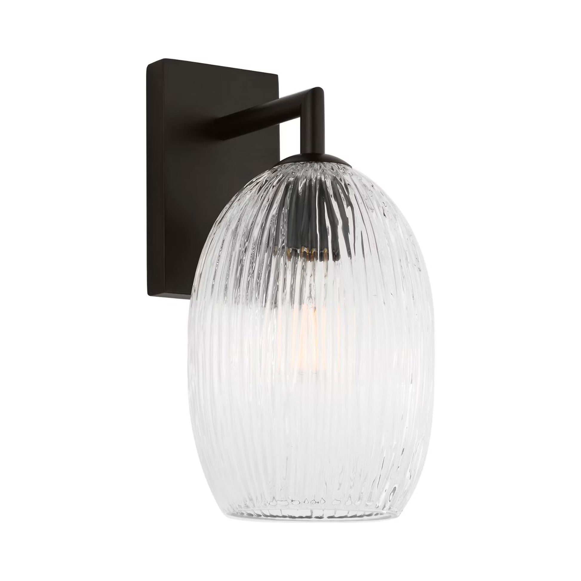 Serafina Wall Light in Aged Iron.