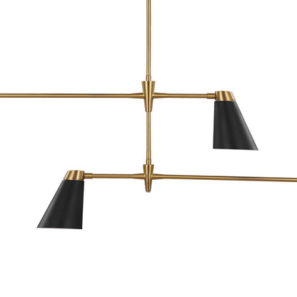 Signoret Multi Tier Chandelier in Detail.