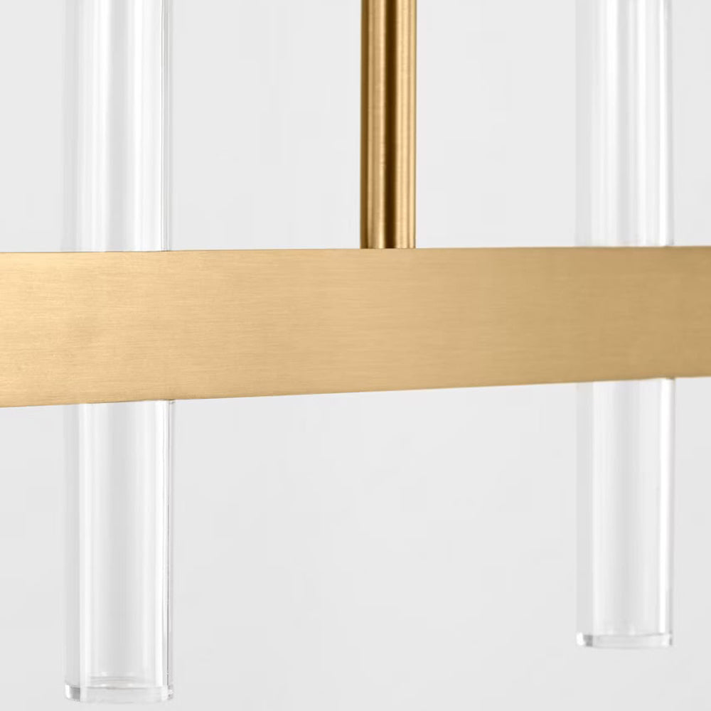 Silas LED Linear Chandelier in Detail.