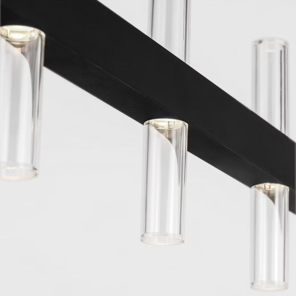Silas LED Linear Chandelier in Detail.