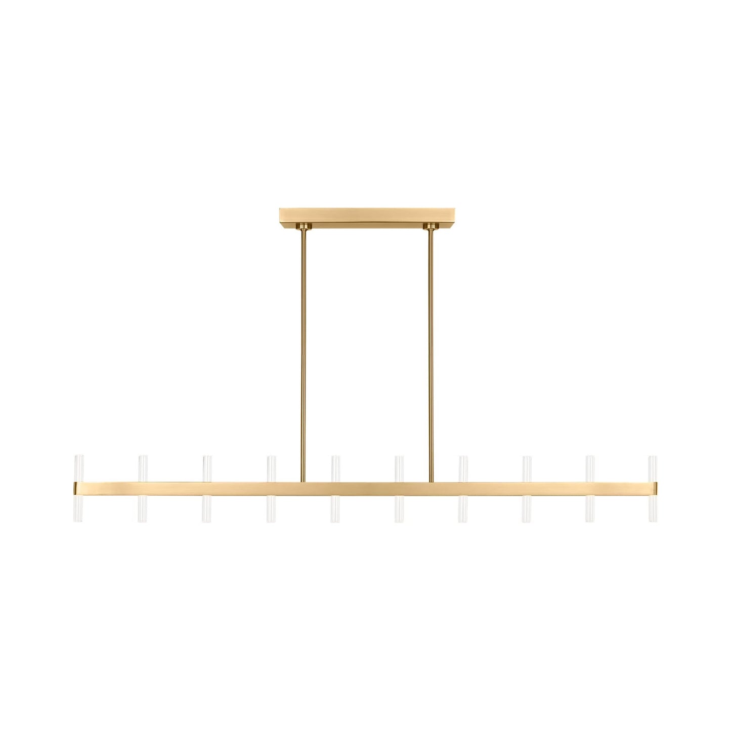 Silas LED Linear Chandelier in Detail.