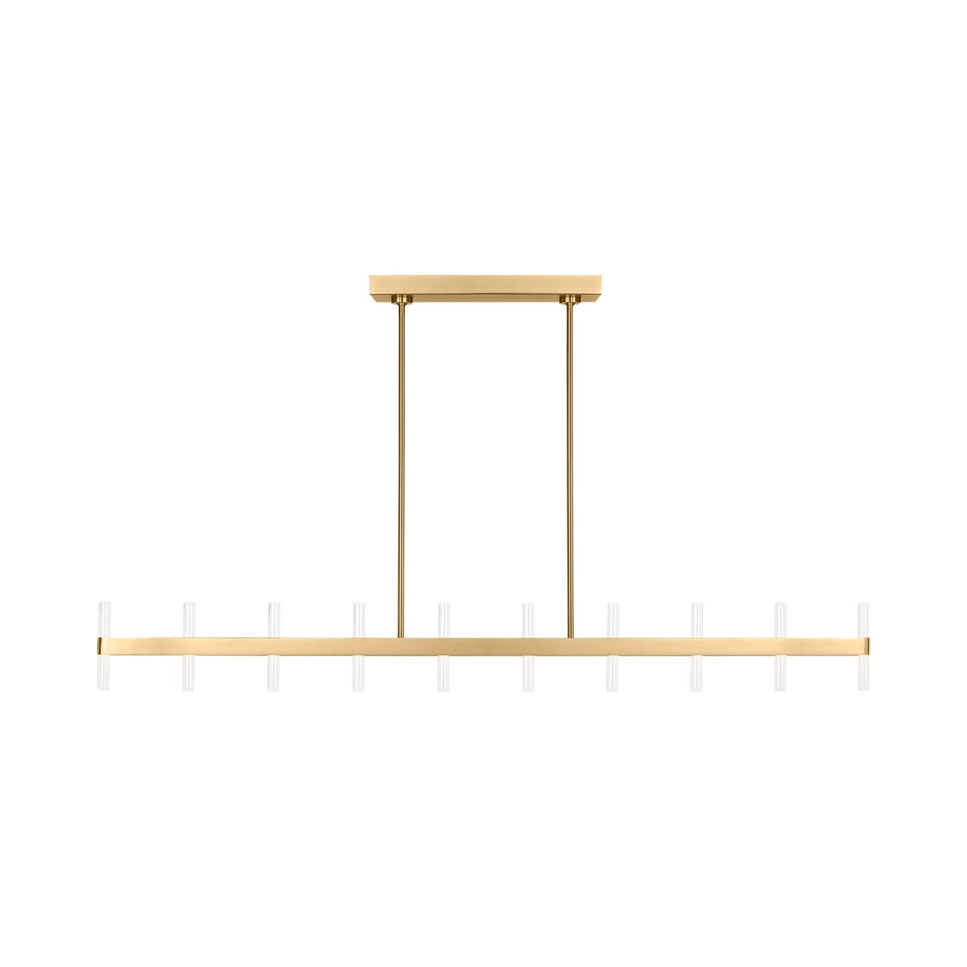 Silas LED Linear Chandelier in Detail.