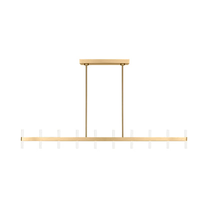Silas LED Linear Chandelier in Detail.