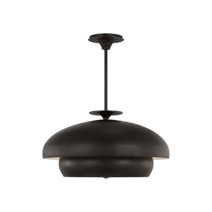 Solene Pendant Light in Aged Iron (24-Inch).