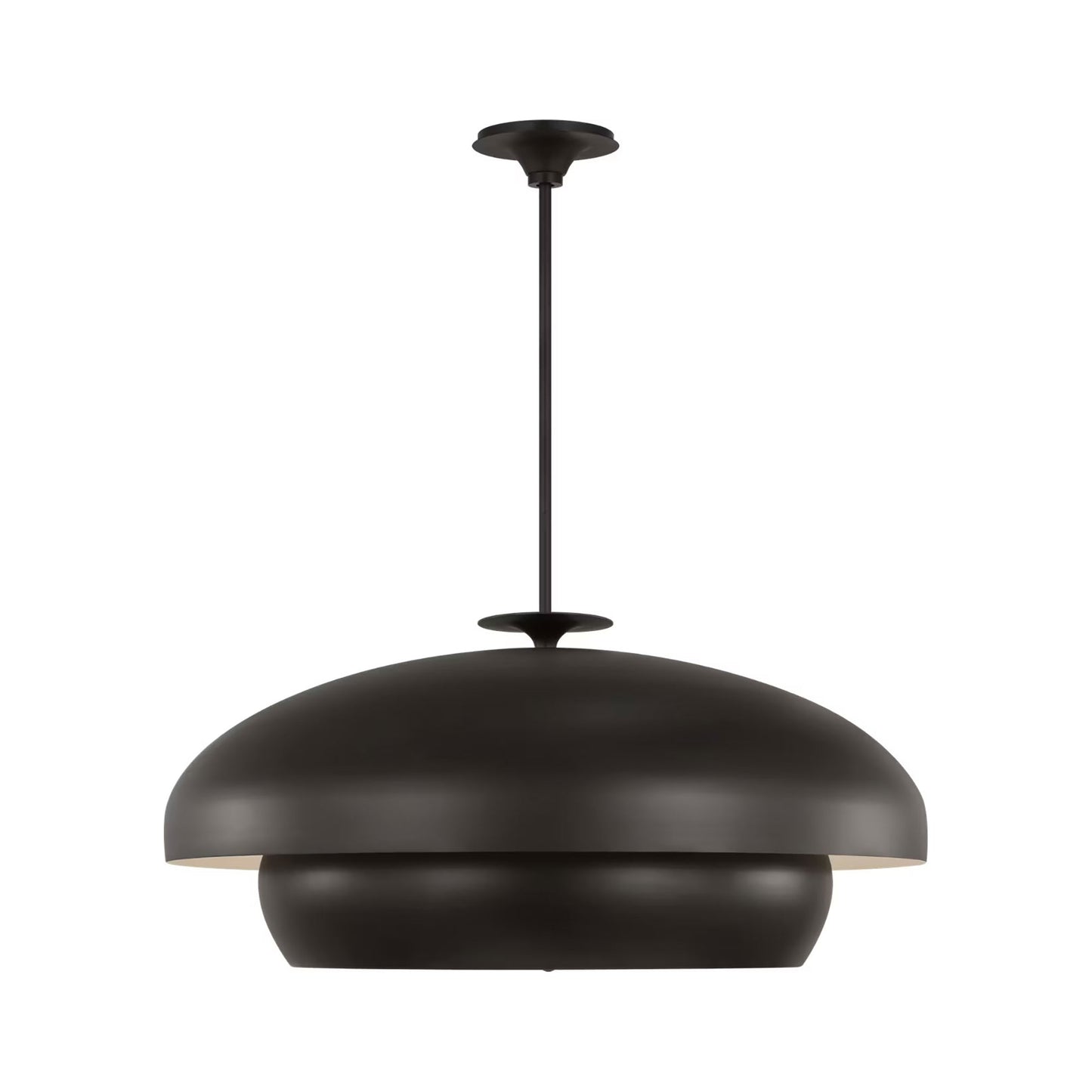 Solene Pendant Light in Aged Iron (36-Inch).