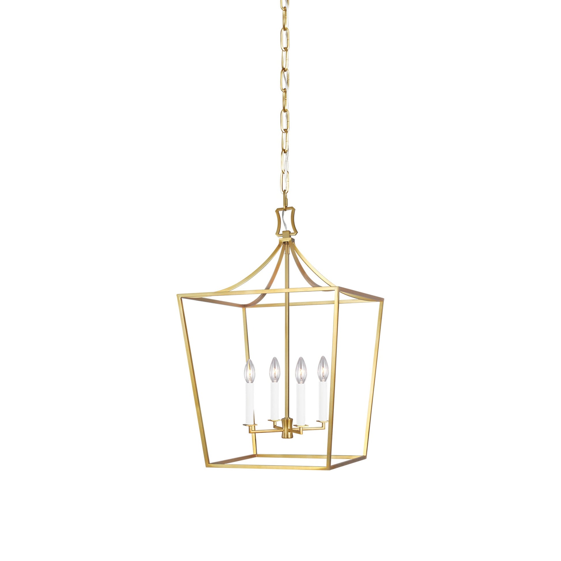Southold Chandelier in Burnished Brass (Large).