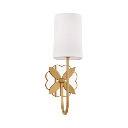 Spencer Wall Light in Burnished Brass (1-Light).
