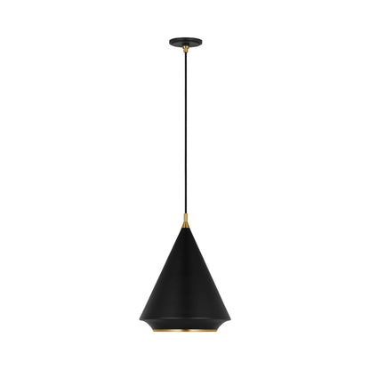 Stanza Pendant Light in Midnight Black (Large).