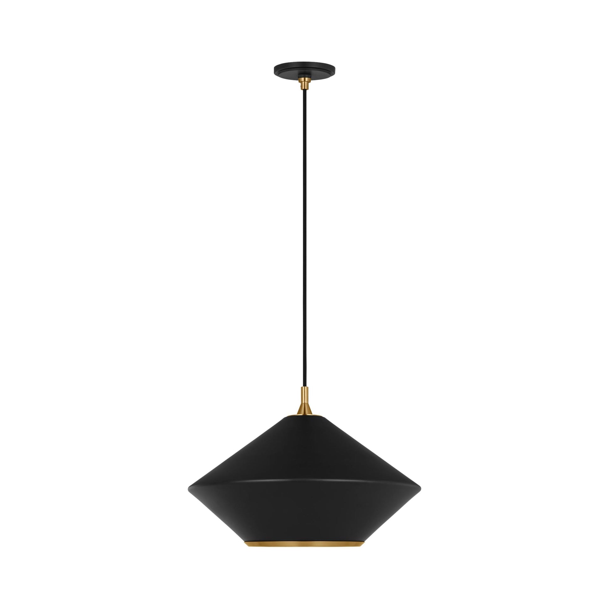 Stanza Pendant Light in Midnight Black (X-Large).