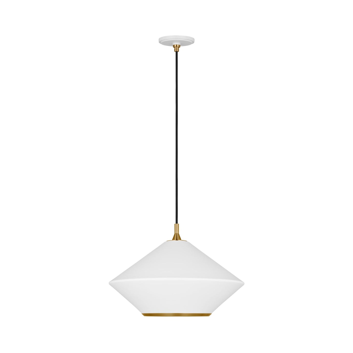 Stanza Pendant Light in Matte White (X-Large).