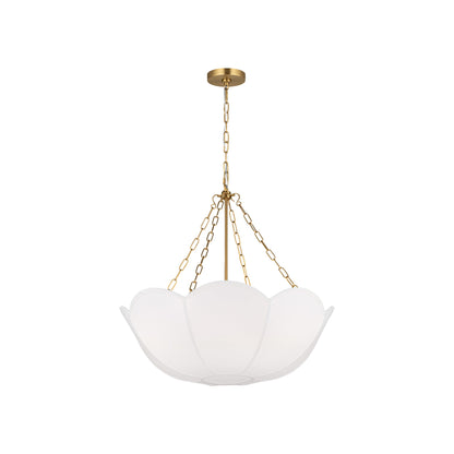 Stassi Chandelier in Burnished Brass (Small).