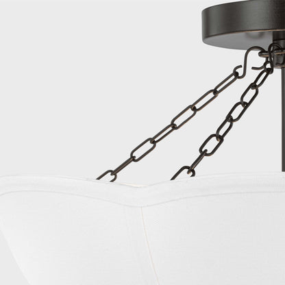 Stassi Semi Flush Mount Ceiling Light in Detail.