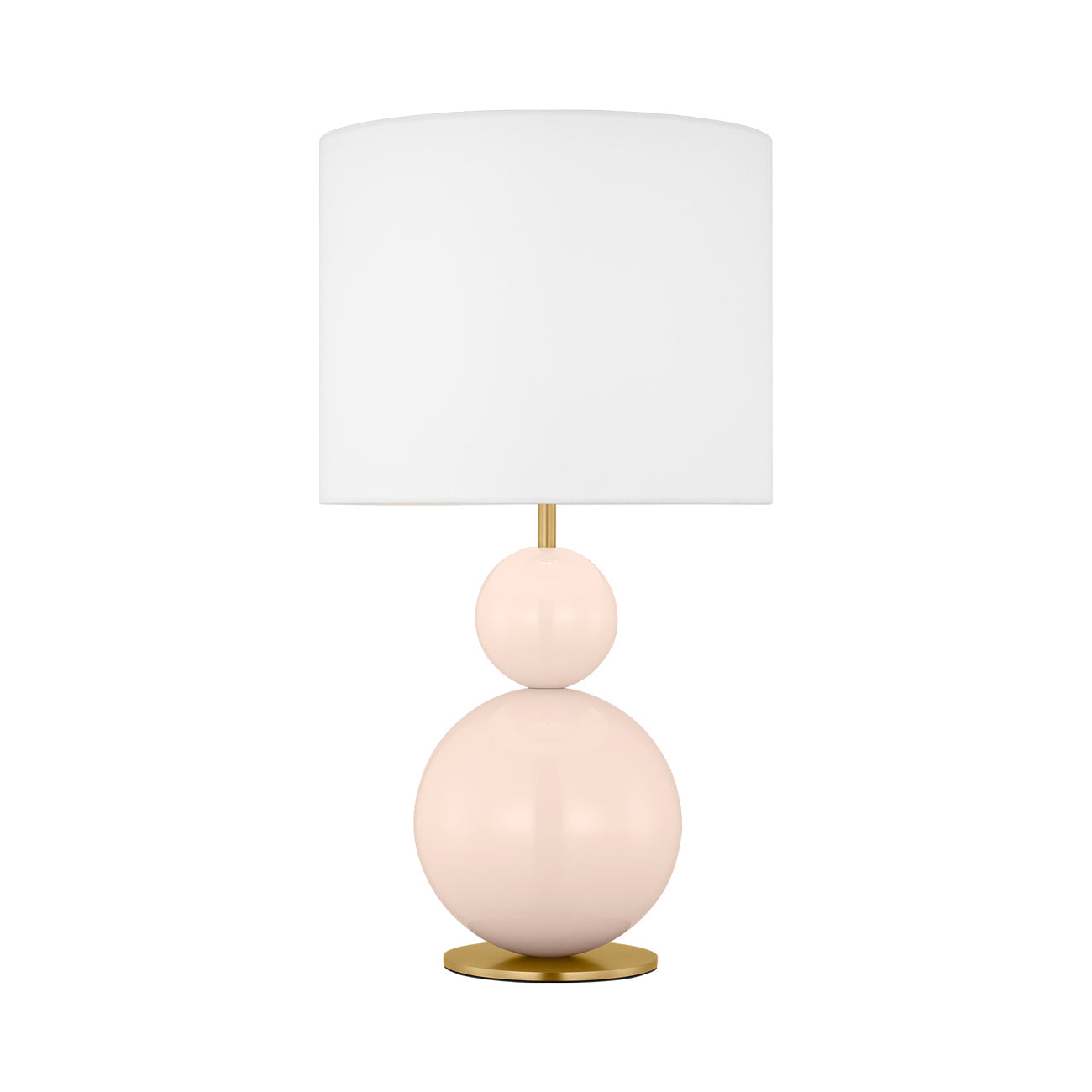 Suki Table Lamp in Blush.