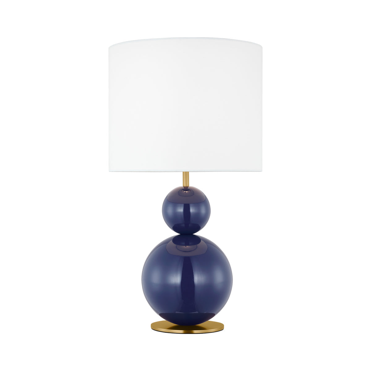 Suki Table Lamp in Navy.