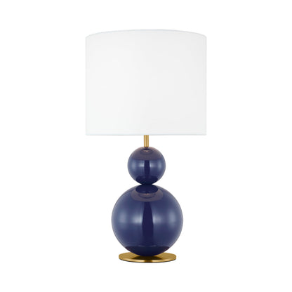 Suki Table Lamp in Navy.