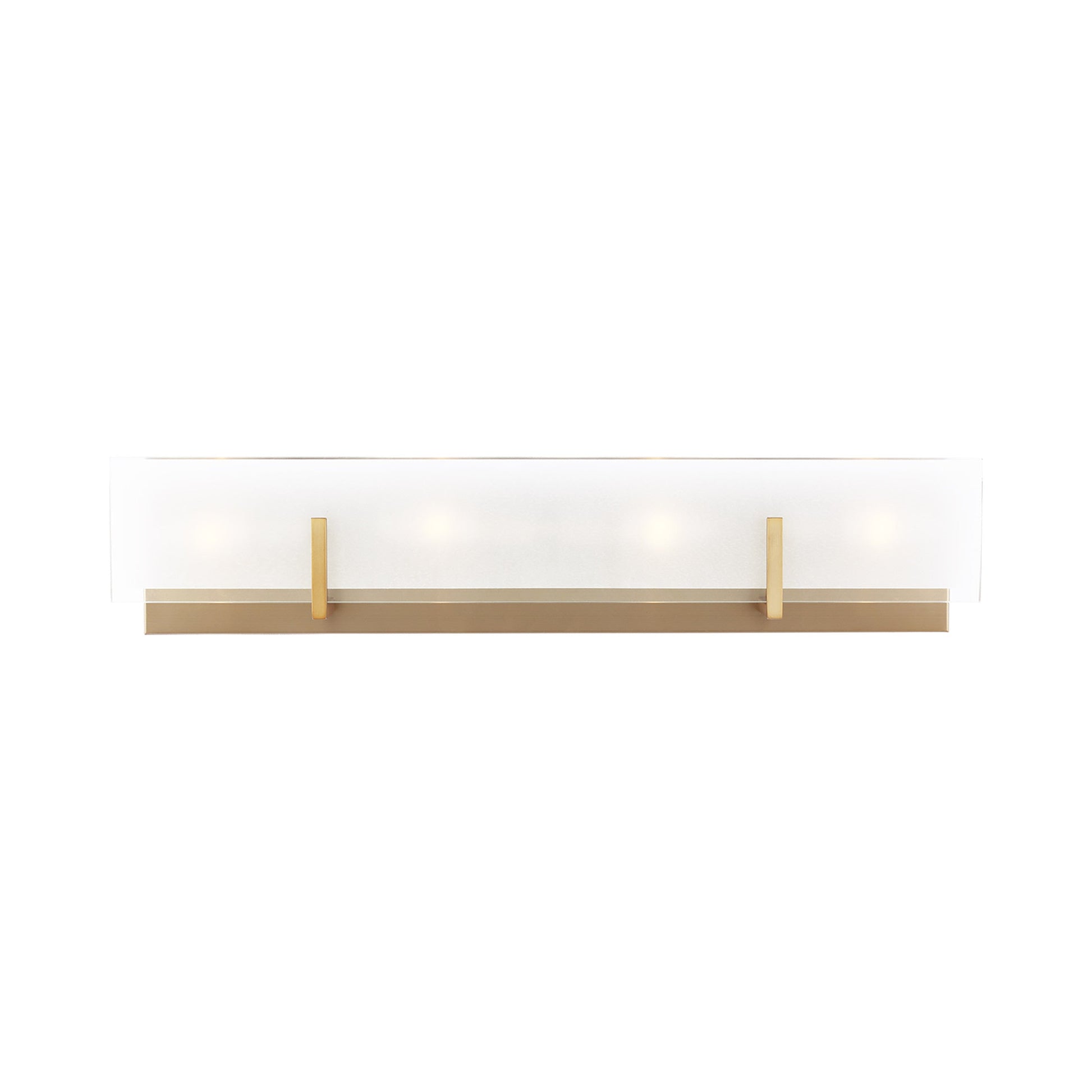 Syll Bath Wall Light in Satin Brass (4-Light).